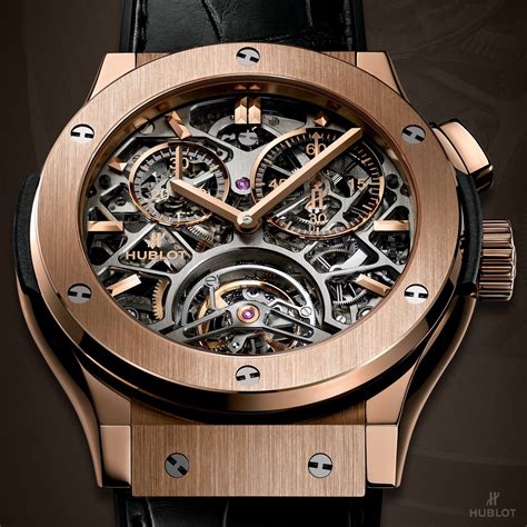 hublot classic fusion gold skeleton|Hublot classic fusion king gold.